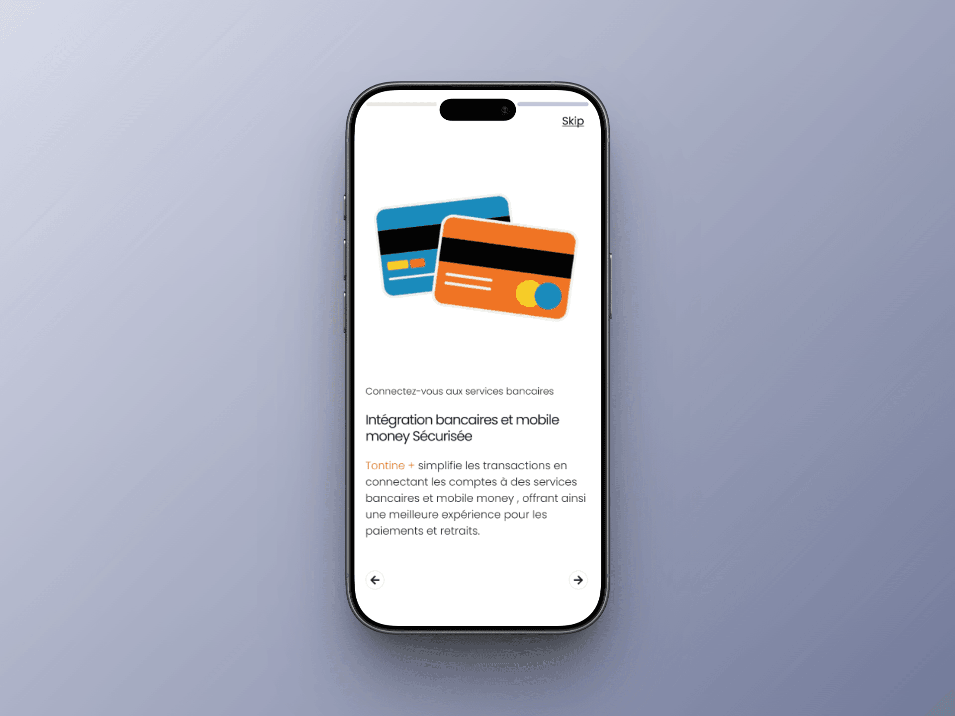 Onboarding3 - Explication tontines et intégration bancaire
